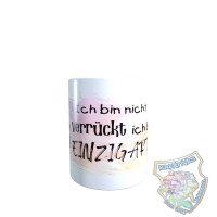 Tasse Eule Ich bin nicht verr&uuml;ckt