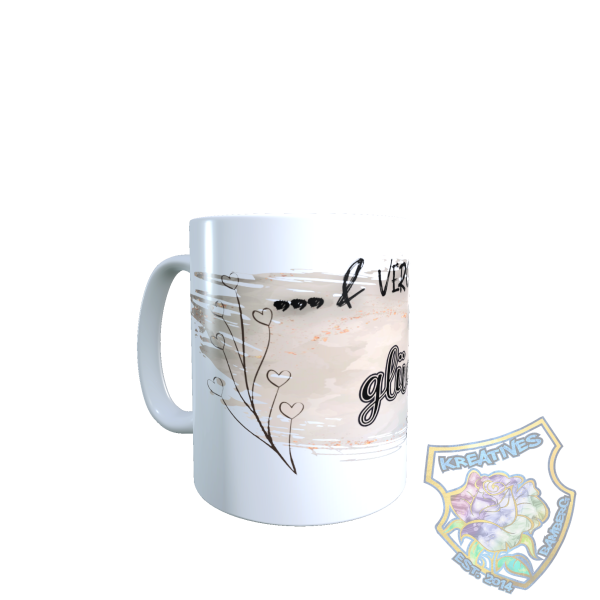 Tasse & vergiss nicht gl&uuml;cklich zu sein