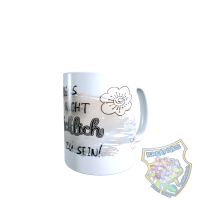 Tasse & vergiss nicht gl&uuml;cklich zu sein