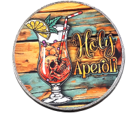 Magnet Aperol Holy Aperoli rund Metall