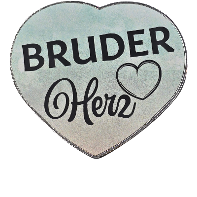 Magnet BruderHerz Herz Metall