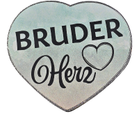 Magnet BruderHerz Herz Metall