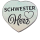 Magnet Schwester Herz Herz Metall