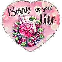 Magnet Lillet Berry up your life Herz Metall