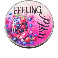 Magnet Lillet feeling wild rund Metall