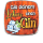 Magnet Gib dem Leben einen Gin eckig Metall