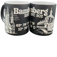 Tasse Rathaus Dom gelasert
