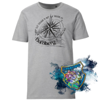 Shirt Bamberg Kompass Rathaus 3XL grau