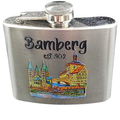 Flachmann Combi Bamberg silber