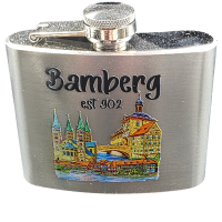 Flachmann Combi Bamberg silber