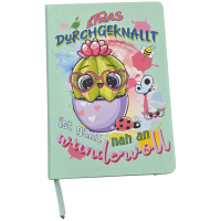 Notizbuch Etwas durchgekanllt