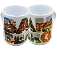 Espressotasse Bamberg Schriftzug