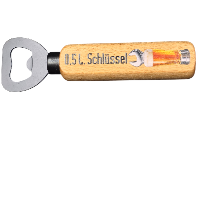 Flaschen&ouml;ffner 0,5L Schl&uuml;ssel bunt