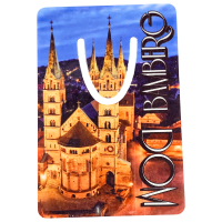 Lesezeichen klein Dom bei Nacht Bamberg