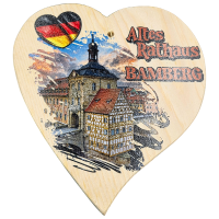 Herz Bamberg Rathaus Foto