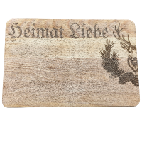 Brettchen Heimat Liebe