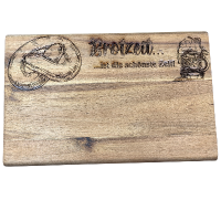 Brettchen Brotzeit ist die sch&ouml;nste Zeit