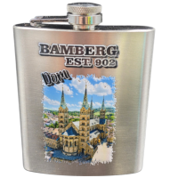 Flachmann Dom Foto silber 198,1ml