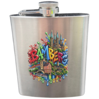 Flachmann Graffiti Combi silber 198,1ml
