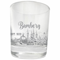 Whisky Glas Skyline Bamberg