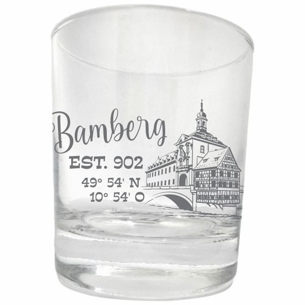Whisky Glas Rathaus Bamberg