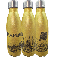 Flasche Skyline/Schrift