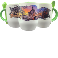 Tasse L&ouml;ffel Rathaus Bamberg