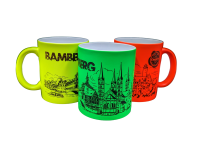 Tasse Neon Skyline Bamberg