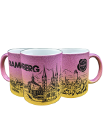 Tasse Glitzer Skyline Bamberg