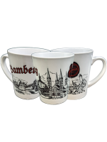 Tasse Latte Skyline Bamberg
