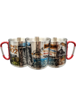 Tasse Vintage Edelstahl