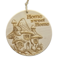 Schild Buche Home sweet Home