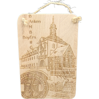 Schild Buche Rathaus kl. Venedig