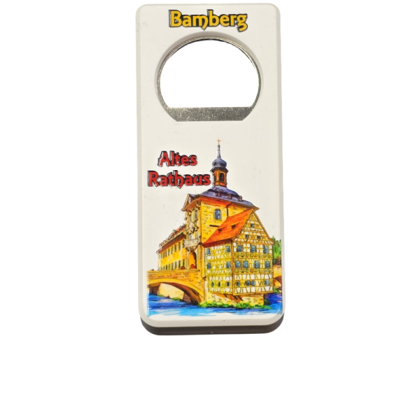 Flaschen&ouml;ffner Rathaus Bamberg Kunststoff