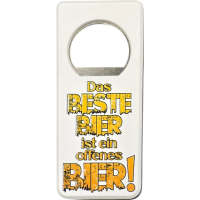 Flaschen&ouml;ffner Bestes Bier Kunststoff