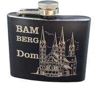 Flachmann Dom Bamberg schwarz