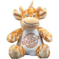 Pl&uuml;sch Giraffe Stempel Bamberg