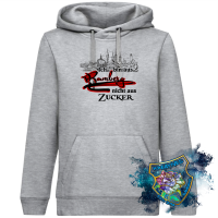 Kids Hoodie Ich bin aus Bamberg nicht aus Zucker
