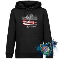 Kids Hoodie Ich bin aus Bamberg nicht aus Zucker