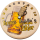 Holzdeckel Seidla&acute;s Z&auml;hler Name bunt